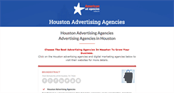 Desktop Screenshot of houstonadagencies.com