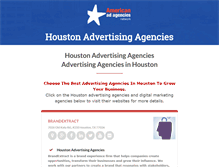 Tablet Screenshot of houstonadagencies.com